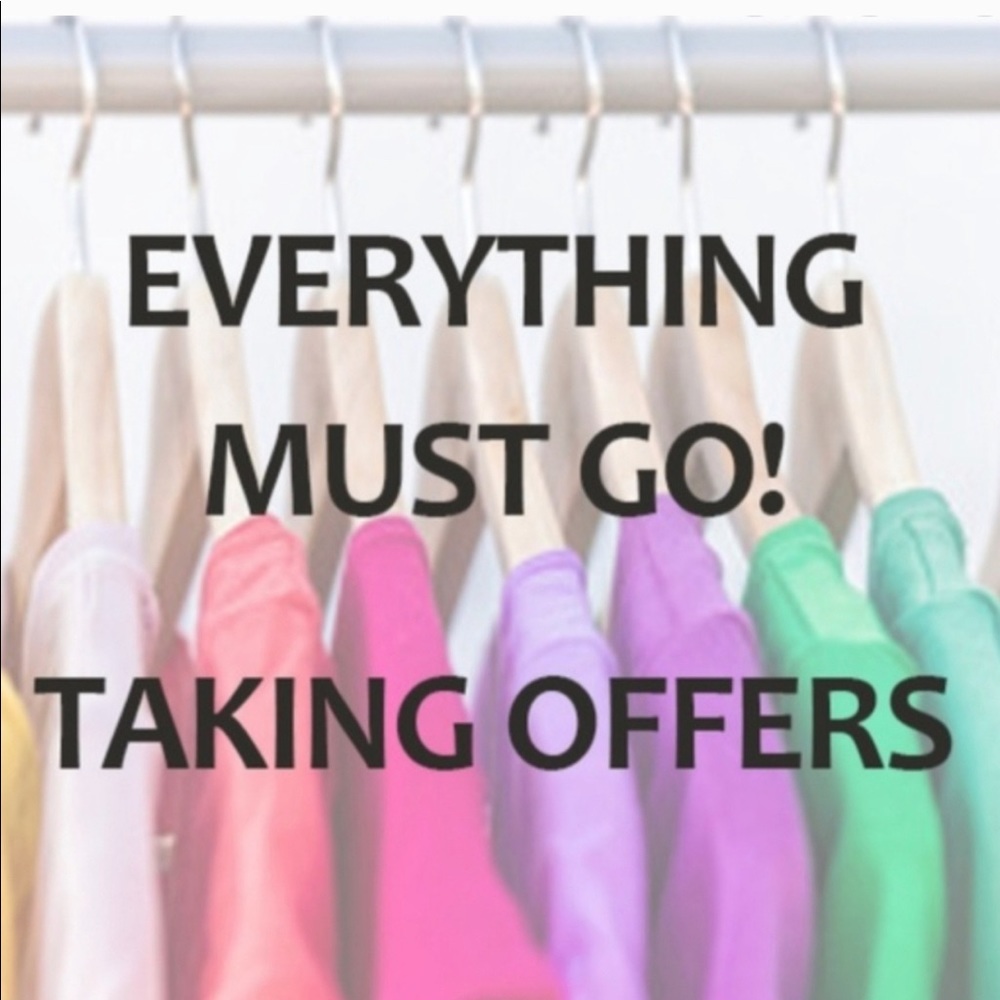Closet sell out!